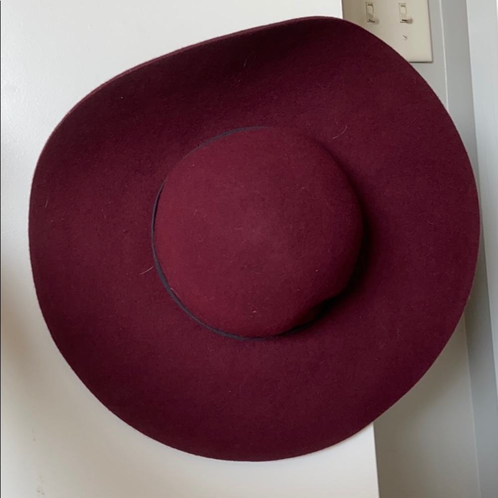 Floppy Maroon Hat